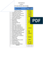 Daftar Nilai