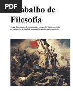 Trabalho de Filosofia