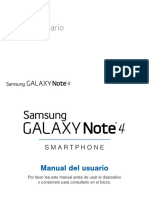 Manual Samsung Note 4