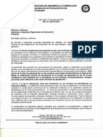 Aplicación Del Artículo 39 Del Reglamento de Evaluación de Los Aprendizajes Dev-A-135!07!2015