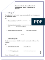 The Uses of The Subordinate Clauses From Their Functions and Categories (Finite - Nonfinite) in Complex Sentences