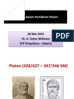 Teori Keadilan Platon Dalam The Republic - Dr. A. Setyo Wibowo