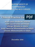 Clinical Practice Guidelines PSOHNS2016