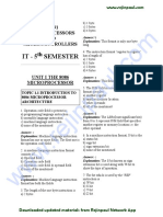 Ec8691 Microprocessors and Microcontrollers Mcq