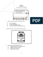 2016 SABAH Kota Marudu Paper 2 (Questions) - Section A, B, C & D