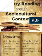 Sociocultural Context