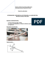 Deter Min Area Coeficientului de Frecare La Alunecare Prin Metoda Planului Inclinat