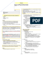 1.17 (Surgery) Orthopedic History - Physical Examination