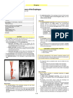 1.39 (Surgery) Surgical Diseases of The Esophagus