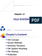 File System: Faculty of Computer Science & Engineering