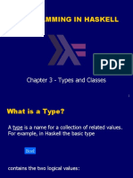 Programming in Haskell: Chapter 3 - Types and Classes