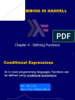 Programming in Haskell: Chapter 4 - Defining Functions