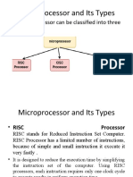 Microprocessor and Its Types