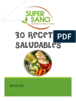 30 Recetas Saludables