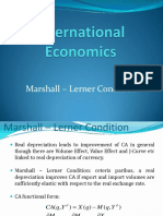 Marshall - Lerner Condition