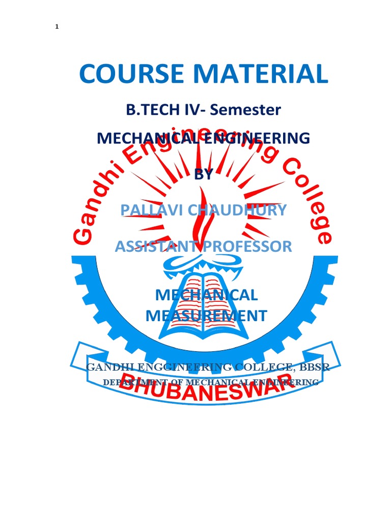 Measurement Methods in Engineering | PDF | Accuracy And Precision ...