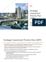 Strategic Investment Priority Plan (SIPP) : Rafaelita M. Aldaba Dti-Boi 25 March 2021