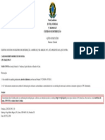 Justiça Federal No Ceará - Certidão Negativa