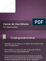 cancer de conductos biliares ppt