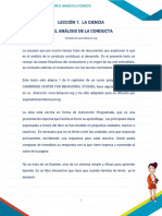 Cómo el análisis de la conducta guía al control del comportamiento humano