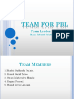 Team Leader:: Bhakti Subhash Pulate