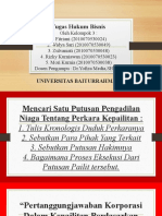 Tugas Hukum Bisnis: Universitas Baiturrahmah