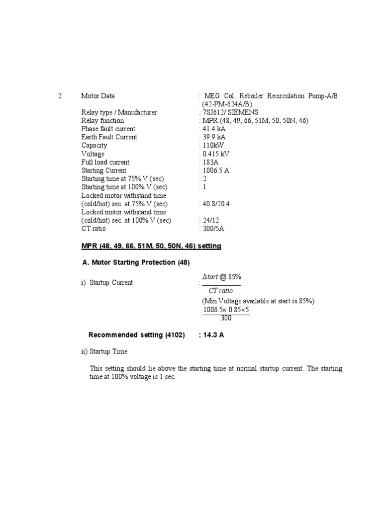 Motor Protection | PDF | Temperature | Electric Power