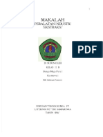 PDF Makalah Peralatan Industri Ekstraksi