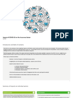 Impact of COVID-19 On The Insurance Sector