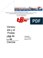 Venezu Elayel Proble Ma de La Ciencia: Asignatura: Sección: M #300