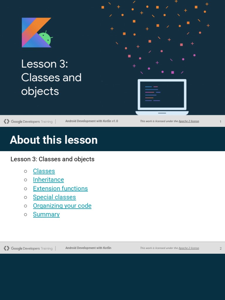 Lesson 3 - Classes and Objects | PDF | Class (Computer Programming ...