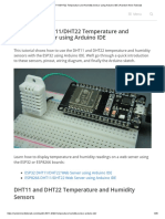 ESP32 With DHT11 - DHT22 Temperature and Humidity Sensor Using Arduino IDE - Random Nerd Tutorials