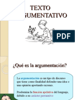 Textos Argumentativos