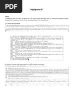 Assignment 2: Hive