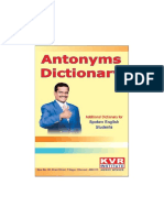 3Kvr Telugu Antonyms Dictionary