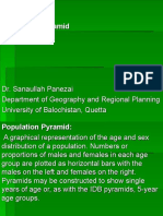 Population Pyramid of Pakistan