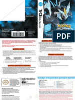 Pokemon Negro 2 Manual