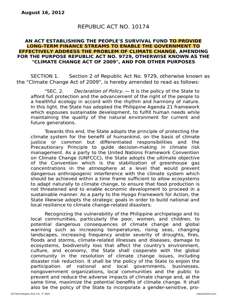 People - S - Survival - Fund20210505-12-1nmwynv | PDF | Climate Change ...