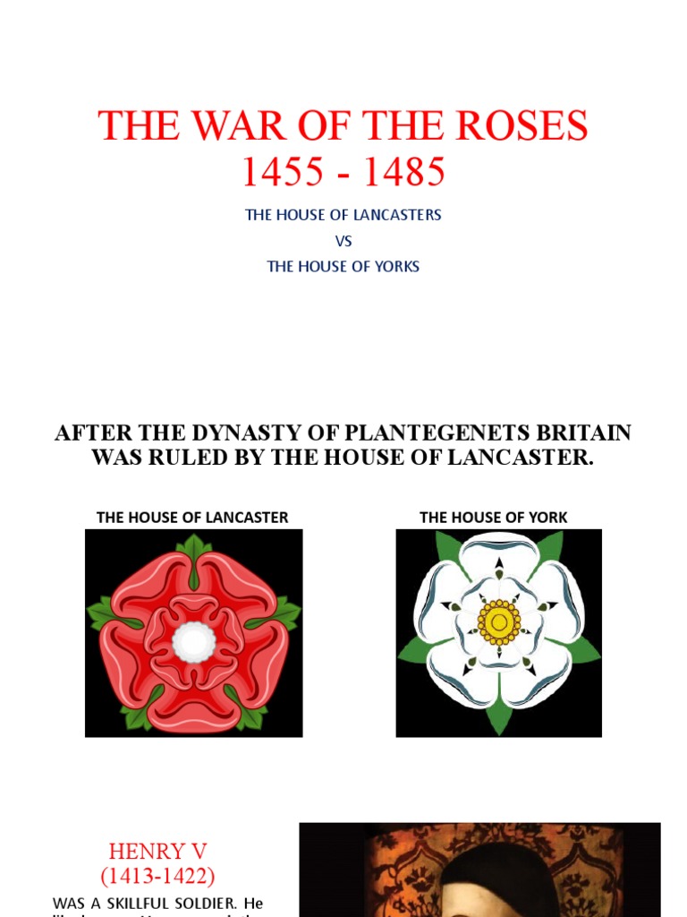 Lancaster vs York: The War of Roses | PDF | Wars Of The Roses | House ...