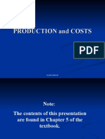 Production and Costs Theory Explained