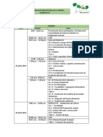 Agenda Capacitación Auditoría Interna en La Norma GLOBALGAP