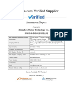 Supplier Assessment Report-Shenzhen Yixiou Technology Co., Ltd.