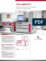 Measure of Dough Tenacity, Extensibility, Elasticity and Baking Strength