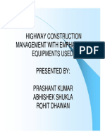 Highway Construction Methods