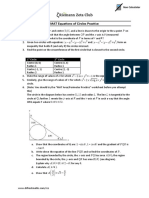 MAT Equations of Circles Practice: r P OP x θ P r θ r s