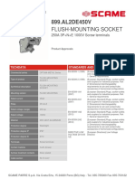 Scame FLUSH-MOUNTING SOCKET