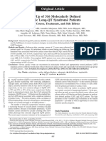 Follow-Up of 316 Molecularly Defined Pediatric Long-QT Syndrome Patients