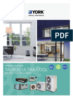Technical sales guide for Taurus Ultra Cool ducted split units