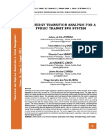 An energy transition analysis for a public transit bus system