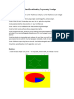 Lab 6 – GUI and Event Handling Programming Paradigm